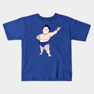 Wakatakakage Sumo Wrestler Kids T-Shirt